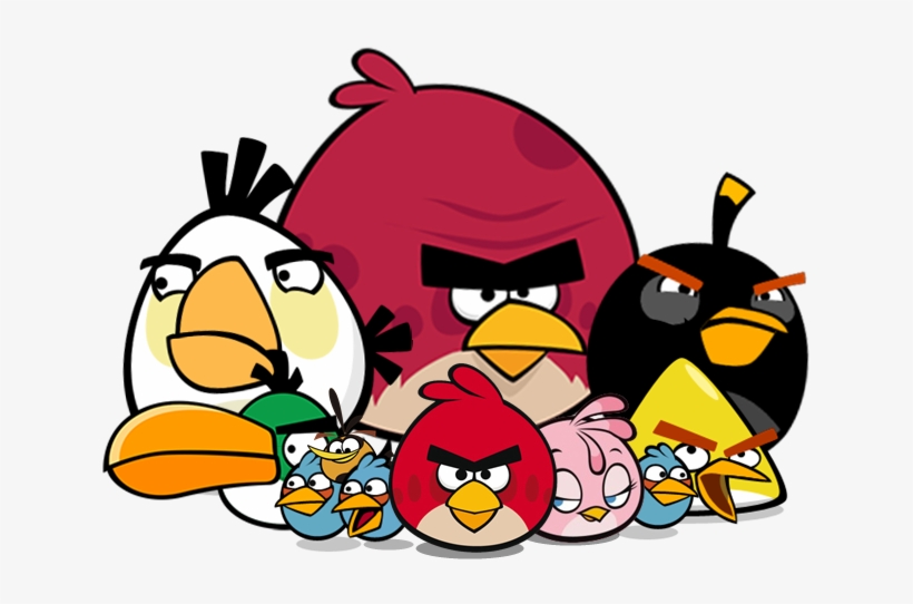 The Flock Angry Birds - All Angry Birds Drawing, transparent png #25951
