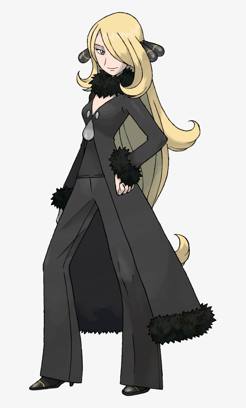 Cynthia Pokemon, transparent png #26040