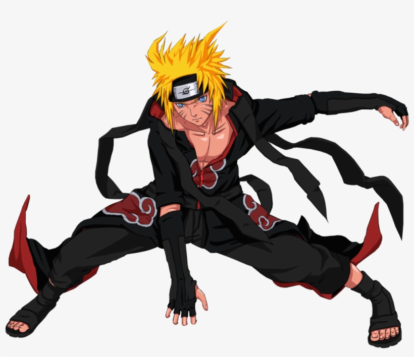 Akatsuki Naruto - Naruto Com Roupa Da Akatsuki, transparent png #26106