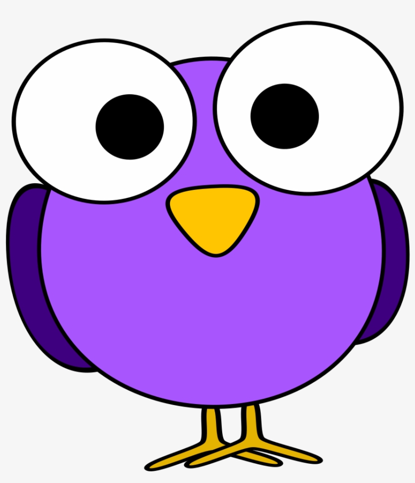 Bird Cartoon Googly Eyes Cuteness - Googly Eye Bird, transparent png #26330