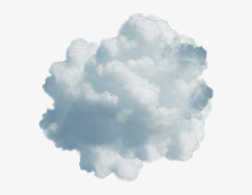 Blue Cloud Png Transparent Isolated Objects Textures - Cloud Transparent Png, transparent png #26534