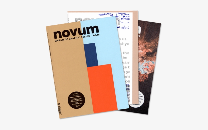3x Mini Subscription - Novum World Of Graphic Design Magazine, transparent png #26642