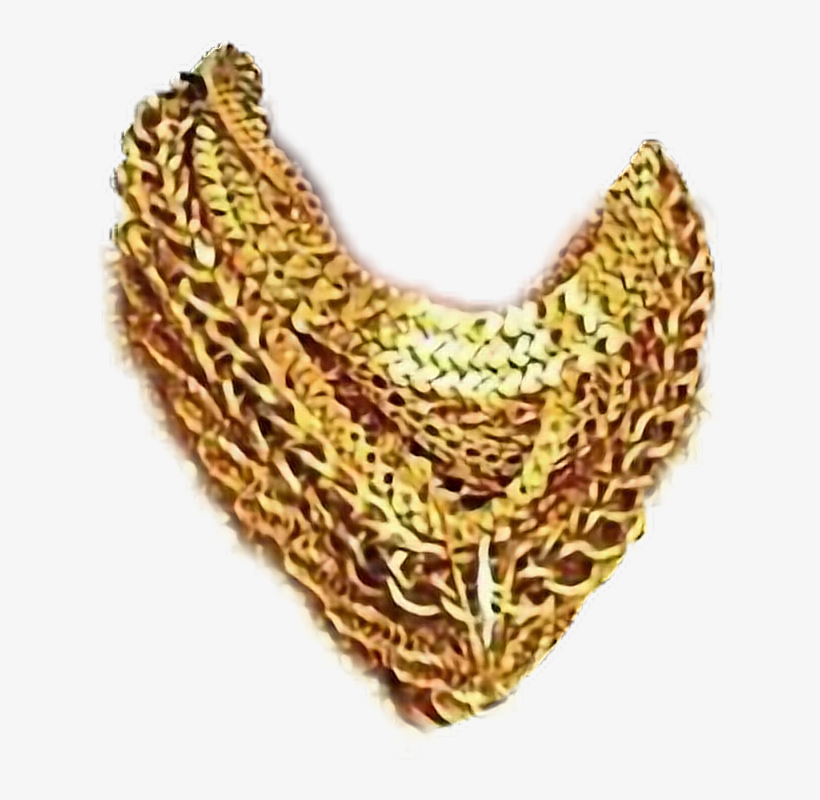 Necklace Gold Chain Chains Necklaces Jewellery Thuglife - Png Thug Life Transparent Gold Chain, transparent png #26675