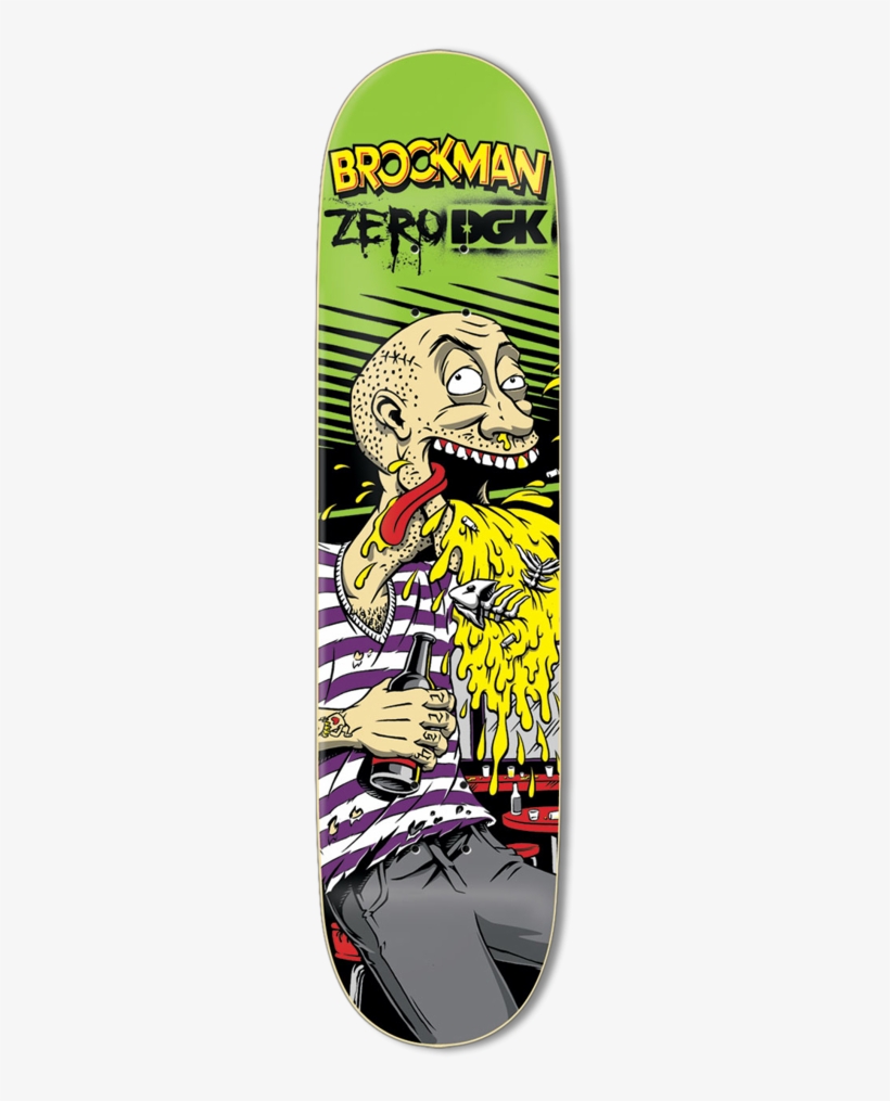 Zero Deck Skateboard Brockman Dirty Zero Kids 8.37, transparent png #27137