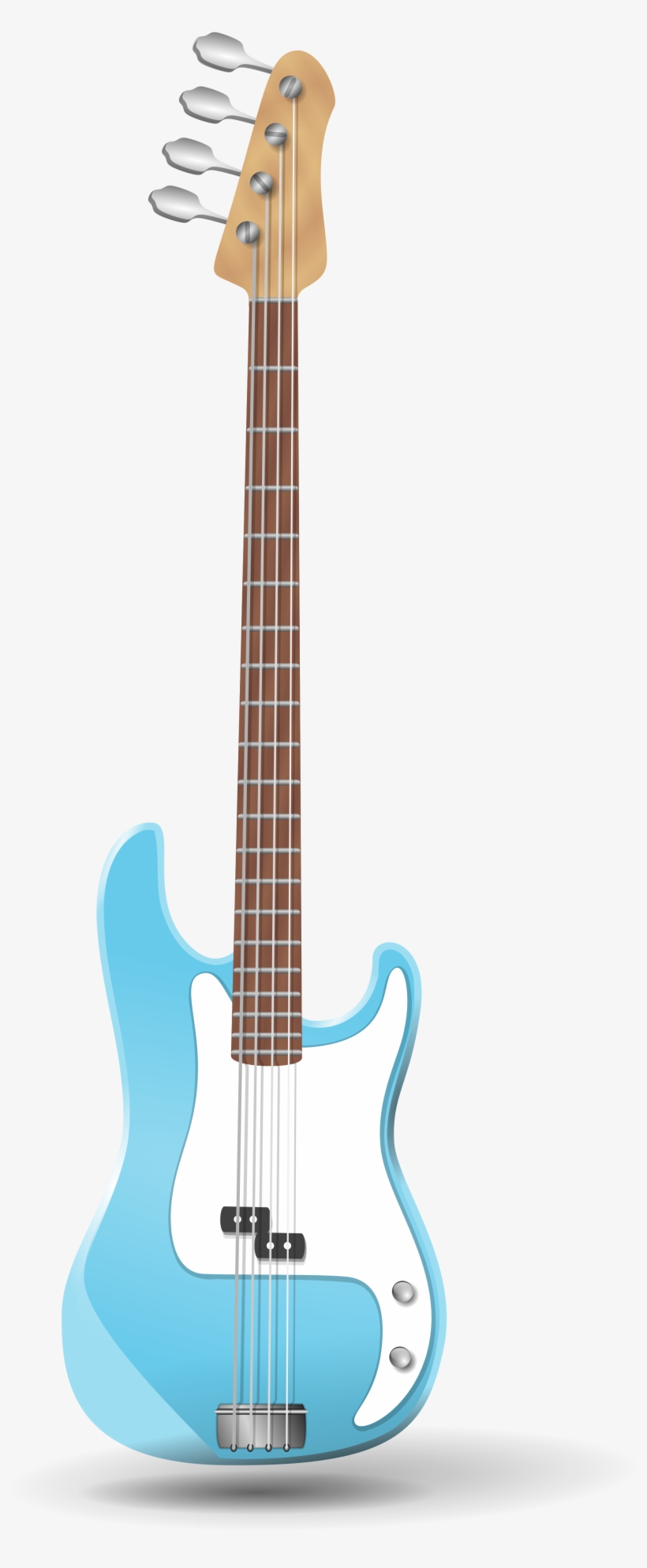 Clipart Guitar Bass Guitar - Transparent Background Bass Guitar Clip Art Jpeg, transparent png #27294
