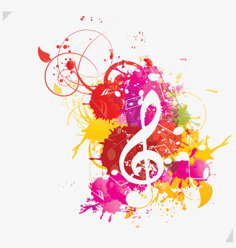 Musical Note Watercolor Painting Musical Notation - Watercolor Music Notes, transparent png #27440