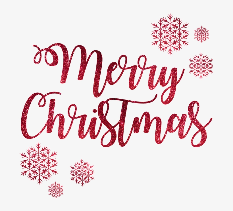 Christmas Png Transparent Picture - Golden Merry Christmas Png, transparent png #27941