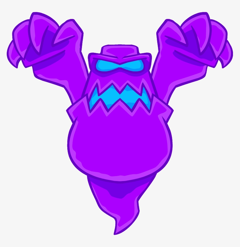 Ghost - Halloween 2012 Club Penguin, transparent png #28114