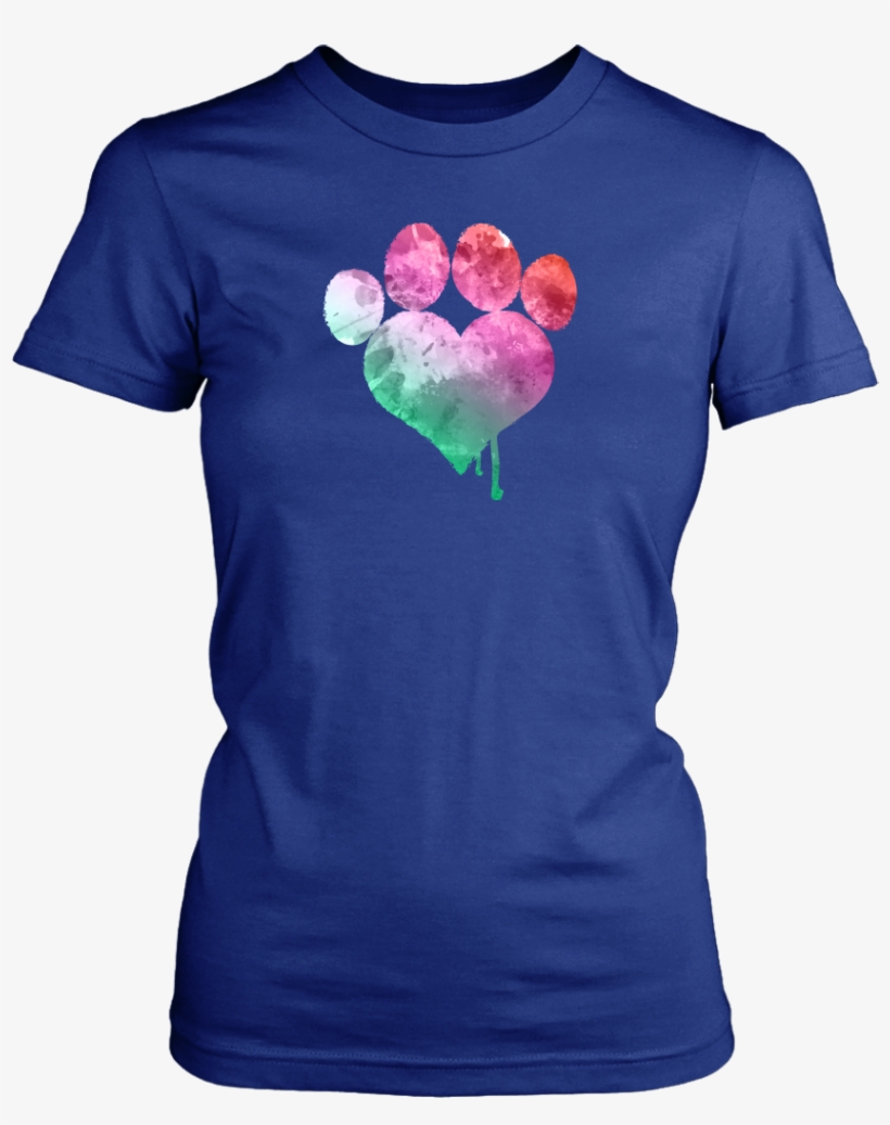 Love Paw - <3 Country Music (ladies) - District Made Womens, transparent png #28286