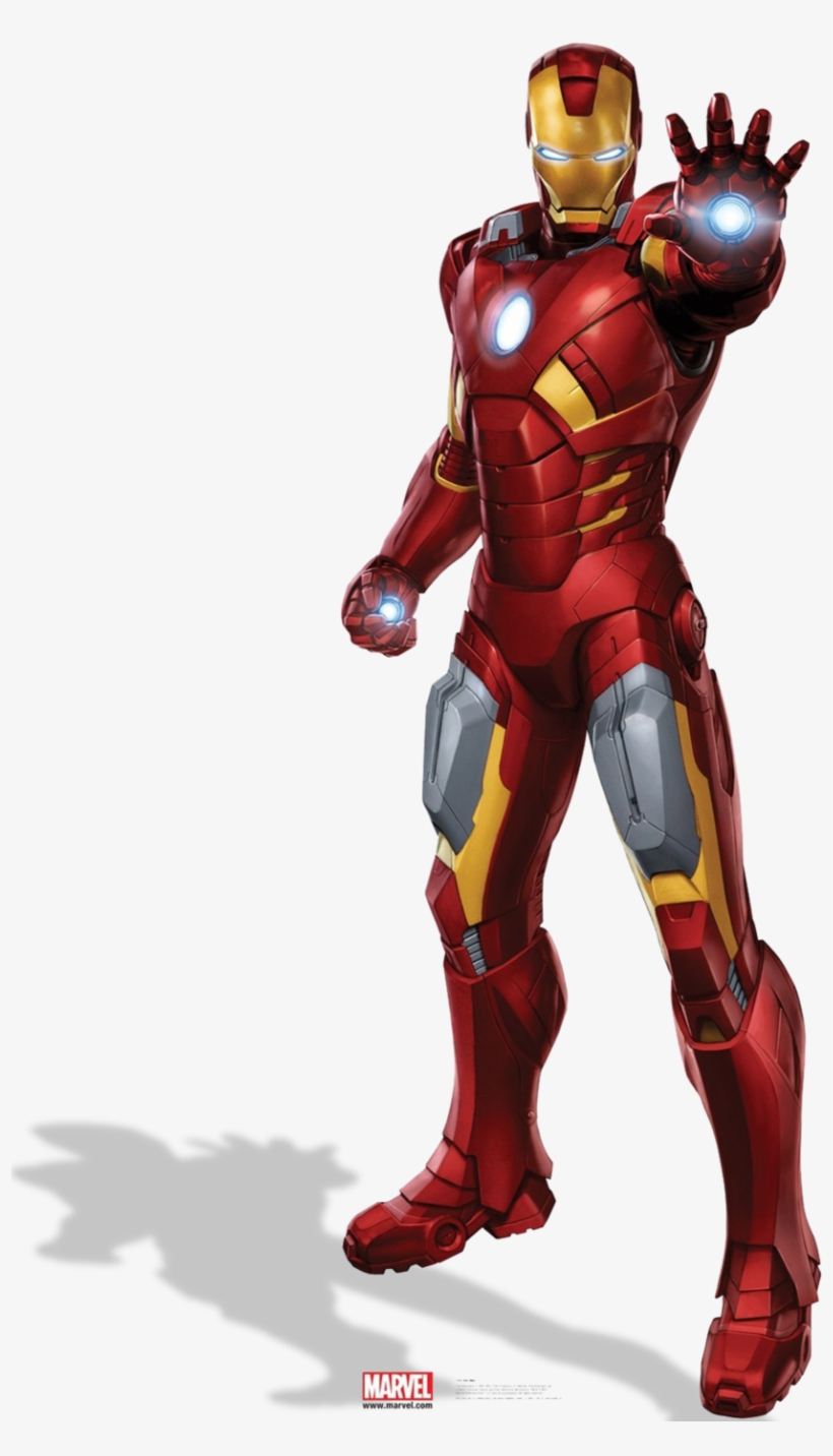 Iron Man - Iron Man Vector Png, transparent png #28375