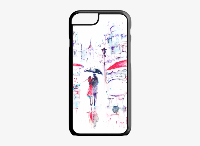 Walk In The Rain Watercolor Case At - Art Print: Okalinichenko's Rain, 61x46cm., transparent png #28570