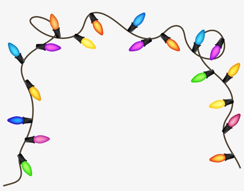 Svg Download Christmas Lights Clipart Christmas Lights No Background Free Transparent PNG