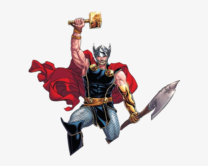 Who Would Win In A Fight Between Wonder Woman And Thor - Marvel Fresh Start Thor, transparent png #29018