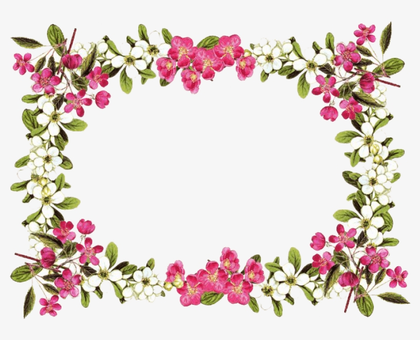 Flower Border Png, transparent png #29197