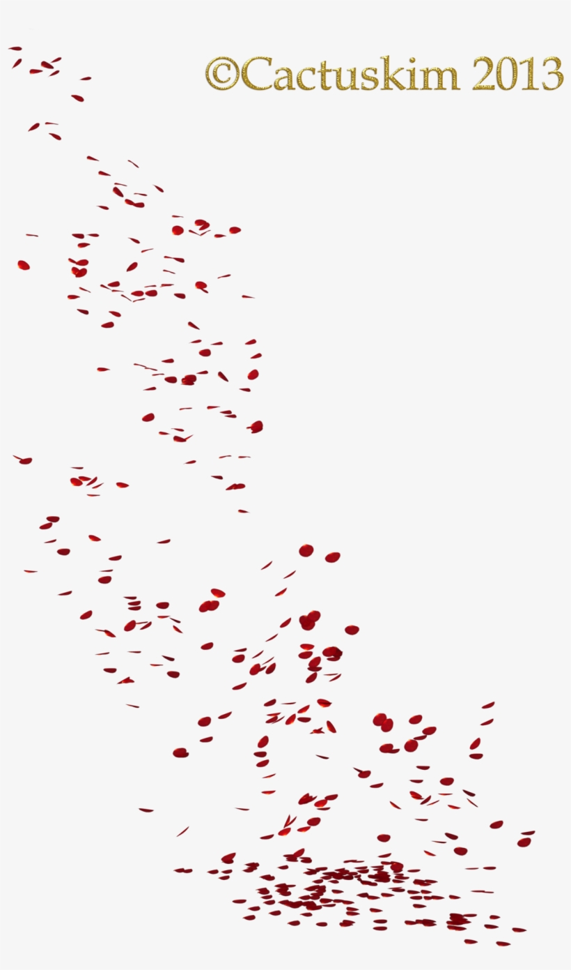 Flowers Rain Png - Flower Falling Petals Png, transparent png #29259