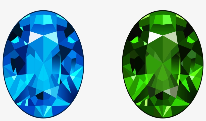 Transparent Blue And Diamonds - Green Diamonds Png, transparent png #29282