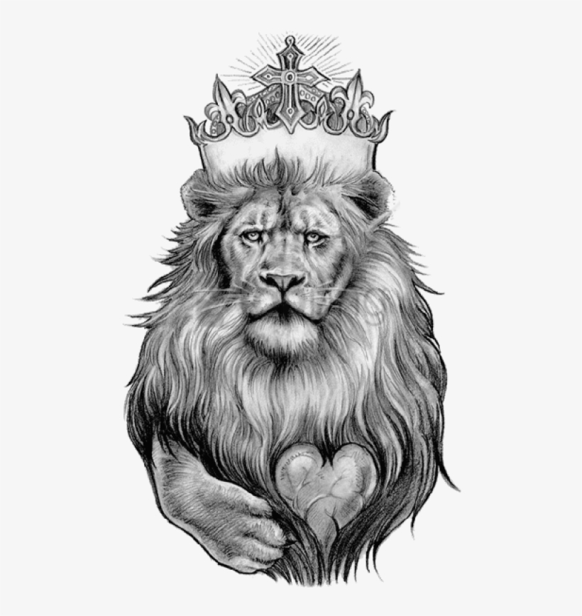 Lion Tattoo Png Clipart - Lion Tattoo Designs, transparent png #29307