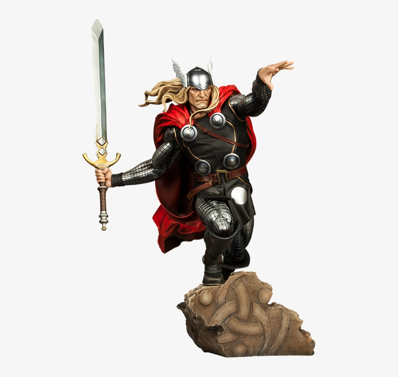 Thor Premium Format™ Figure $439 - Thor - Modern Age Thor Premium Format Statue, transparent png #29378