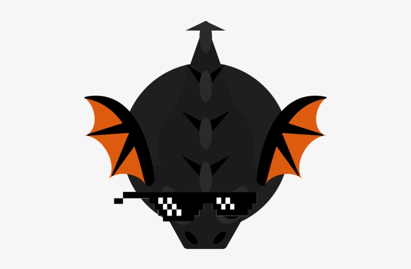 Blackdragon Deal With It - Mope Io Black Dragon, transparent png #29679