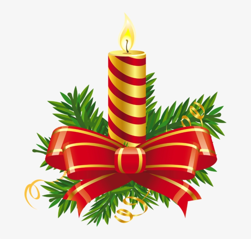 Christmas Candles Clip Art, transparent png #29903