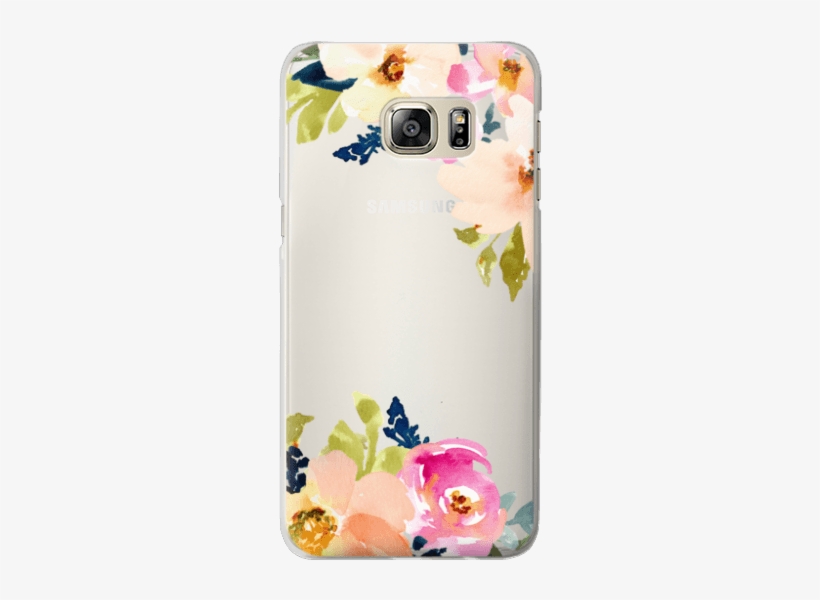 Lovely Watercolor Flower Pink And Coral Design - Watercolor Floral Fabric - Portadown Watercolor Flowers, transparent png #29907