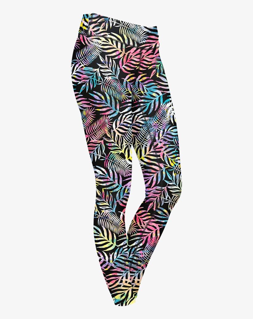 Rainbow Jungle Leggings - Rainbow Jungle, transparent png #200024