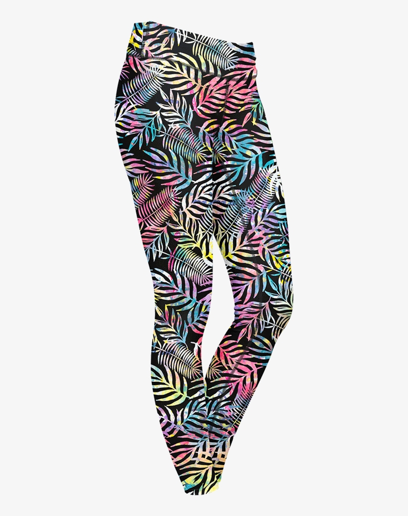 Rainbow Jungle Leggings - Rainbow Jungle, transparent png #200024