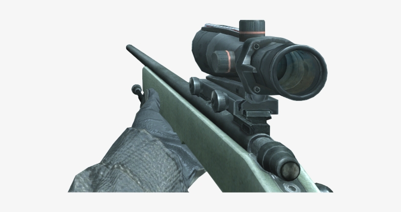Cod4 Sniper Png - Modern Warfare Remastered M40a3 Png, transparent png #200053