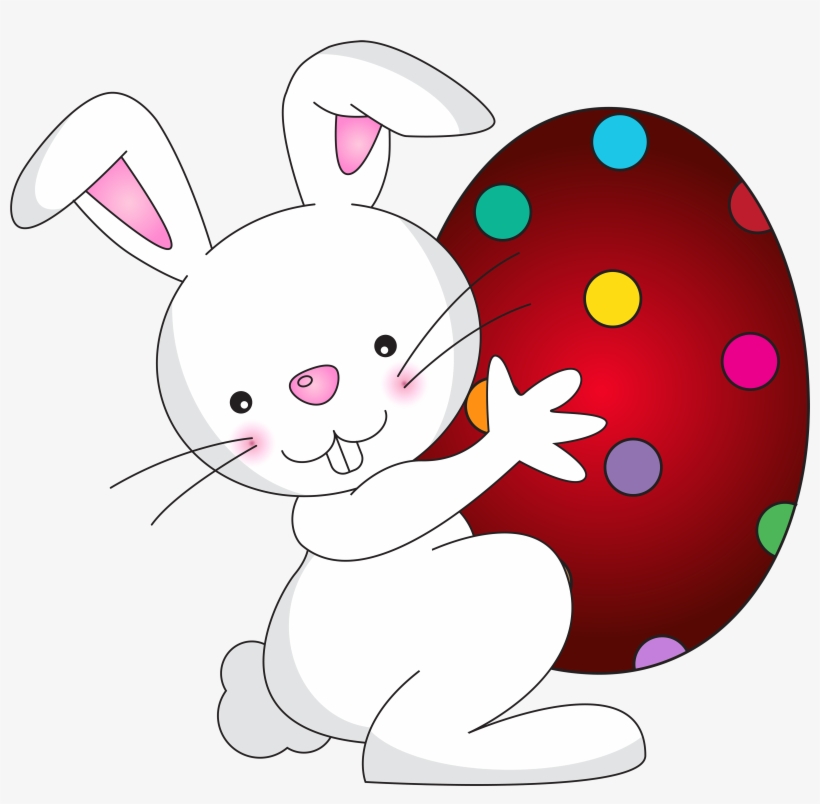 White Easter Bunny Transparent Png - Easter Bunny Clipart Png, transparent png #200354