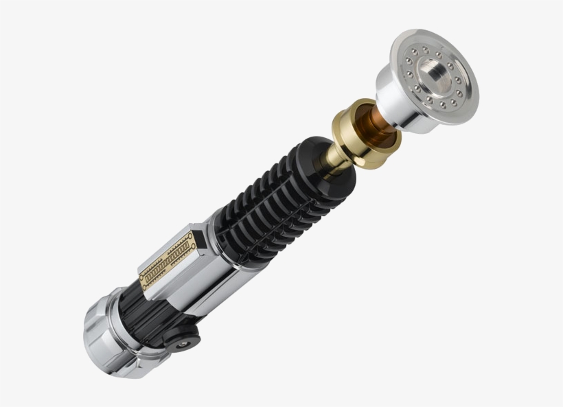 Obi-wan's Third Lightsaber - Obi Wan Kenobi Handle, transparent png #200359
