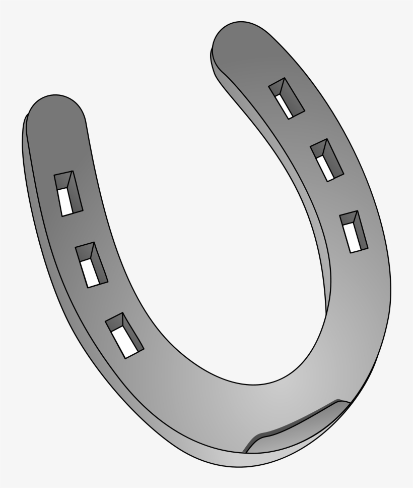 Free Horseshoe - Horse Shoe Clipart Png, transparent png #200419