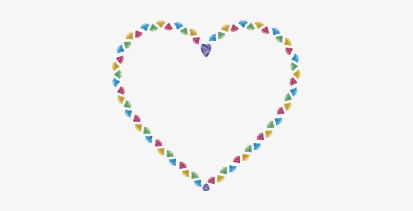 Flower Computer Icons Heart Drawing Diagram - Floral Heart Outline Clipart, transparent png #200615