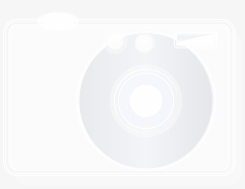 White Camera Icon - Circle, transparent png #200688