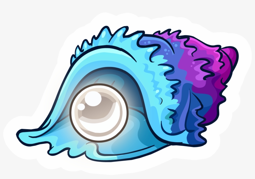 Mermaid Shell Pin Clothing Icon Id 7062 - Mrmaid Icon Png, transparent png #200908