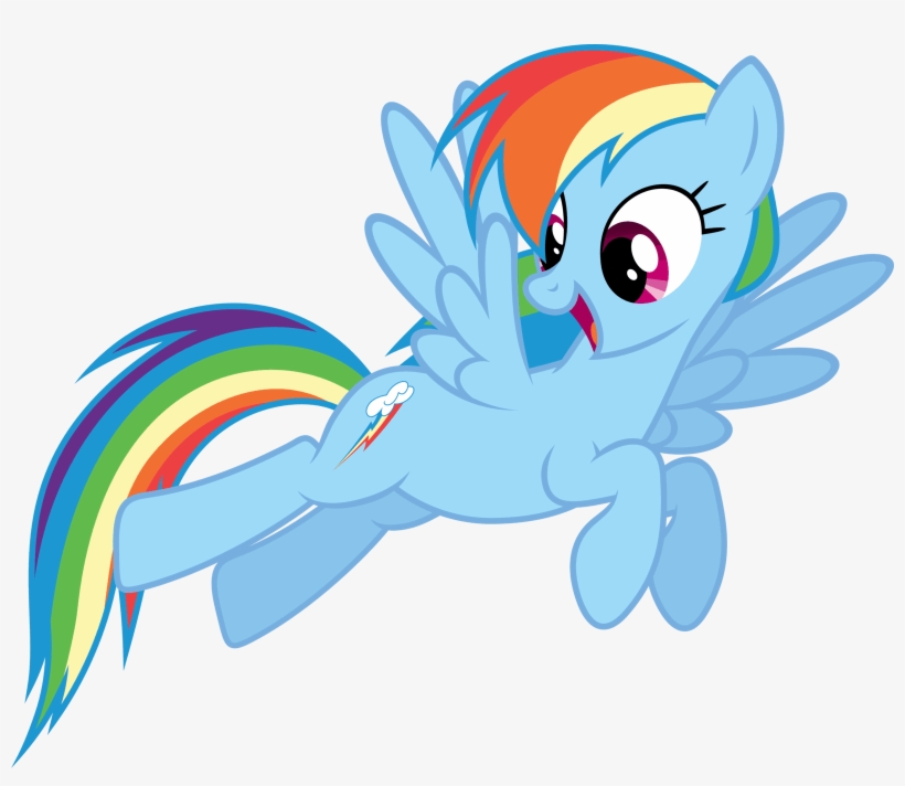 Image Dash Vector Png The My Little - Rainbow Dash Winter Wrap Up, transparent png #201126