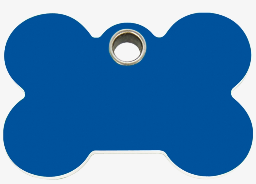 Dog Bone Tag Png - Blue Bone Dog Tag, transparent png #201589