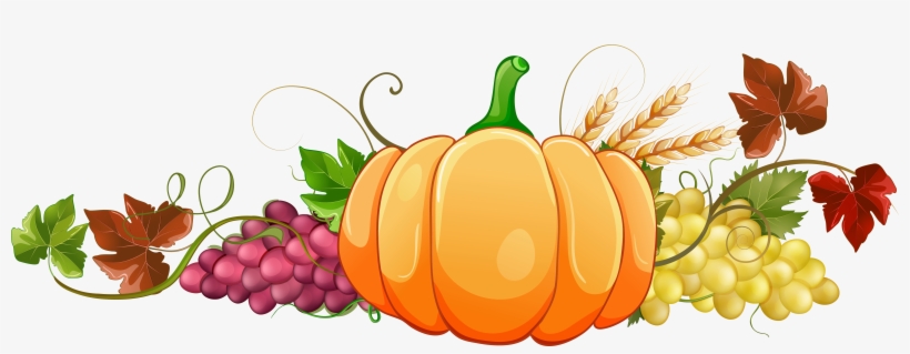 Autumn Pumpkin Decor Clipart Png Image - Autumn Pumpkin Clip Art, transparent png #201670