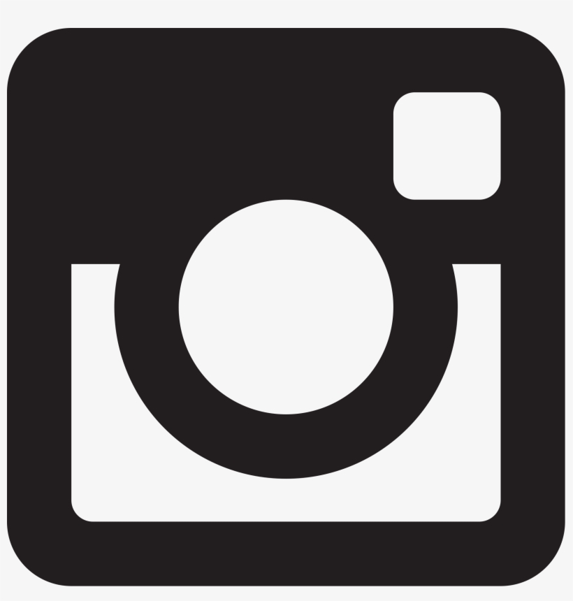 Instagram Glyph Logo Png Transparent - Instagram Logo Png, transparent png #202175