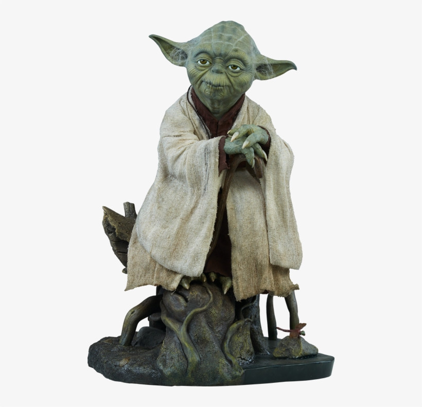 18" Star Wars Legendary Scale™ Figure Yoda - Yoda Figure, transparent png #202217