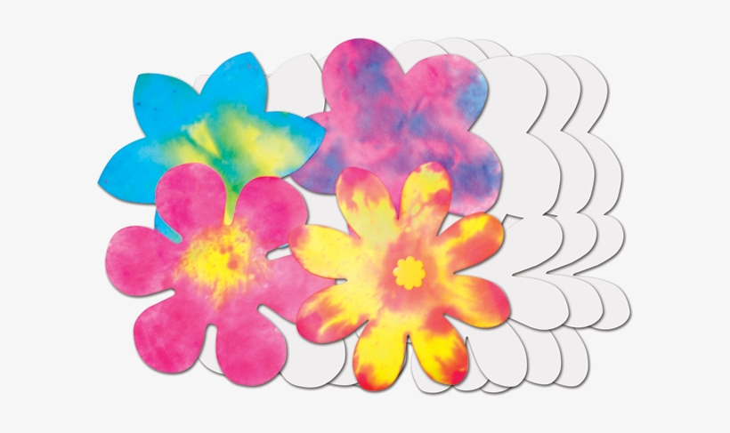 Roylco® Colour Diffusing Flowers - Roylco 9" X 9" Color Diffusing Paper, Flowers Shape, transparent png #202400