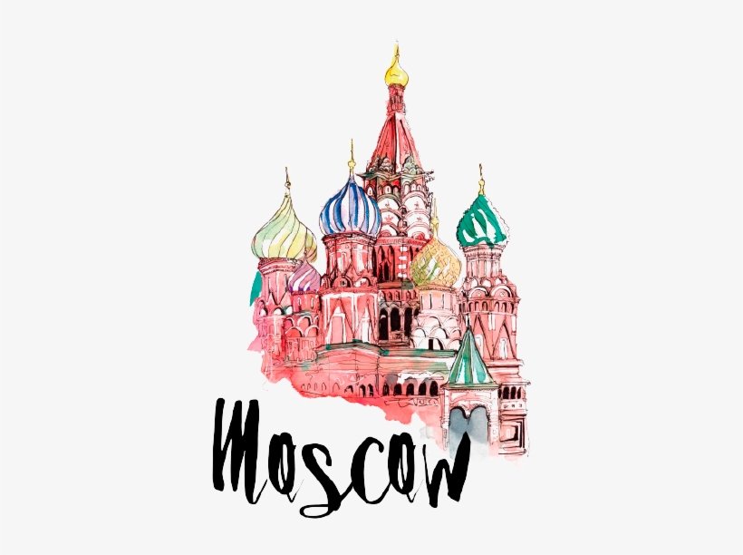 Church Clipart Watercolor - Moscow Castle Png, transparent png #202421