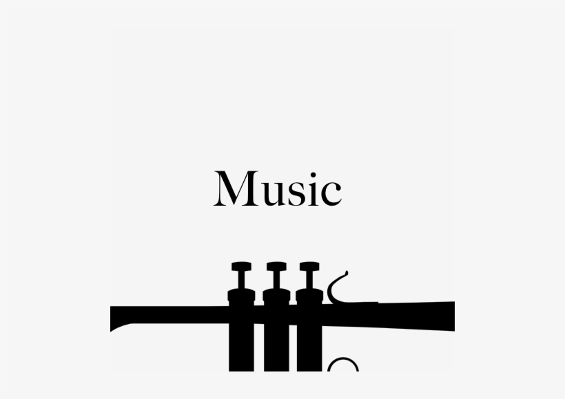Music - Trumpet Clipart, transparent png #202651