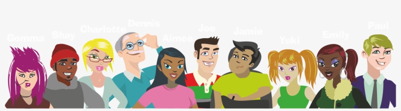 Here Is Your Opportunity To Ask Our Up For Juniors - University Students Png Cartoon, transparent png #202702