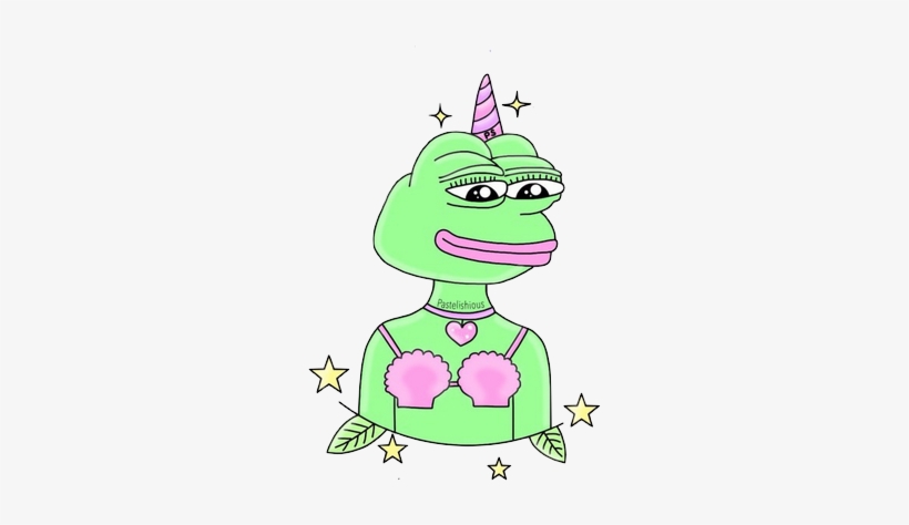 Girl, Overlay, And Pepe Image - Pepe The Frog Overlay, transparent png #203008