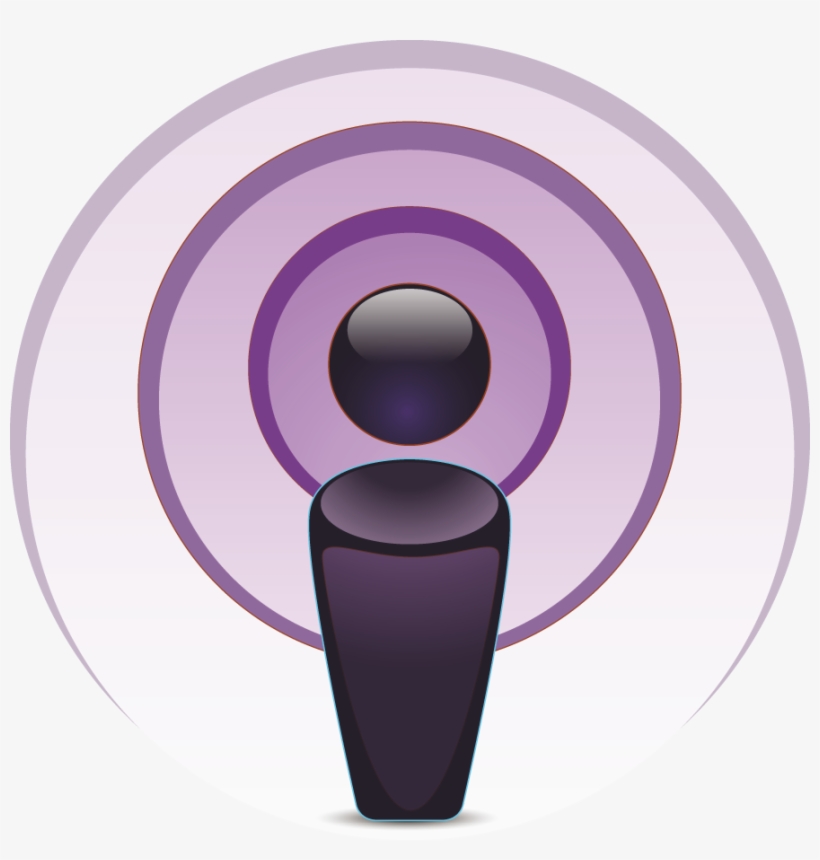 Apple Podcast Logo - Podcast Icon Png Transparent, transparent png #203105