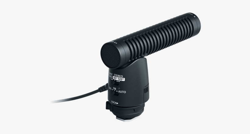 Microphones Directional Microphone Dm E1 Microphone - Canon Directional Microphone Dm E1, transparent png #203428