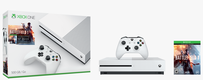 Xbox One S Bf1 Bundle, transparent png #204057
