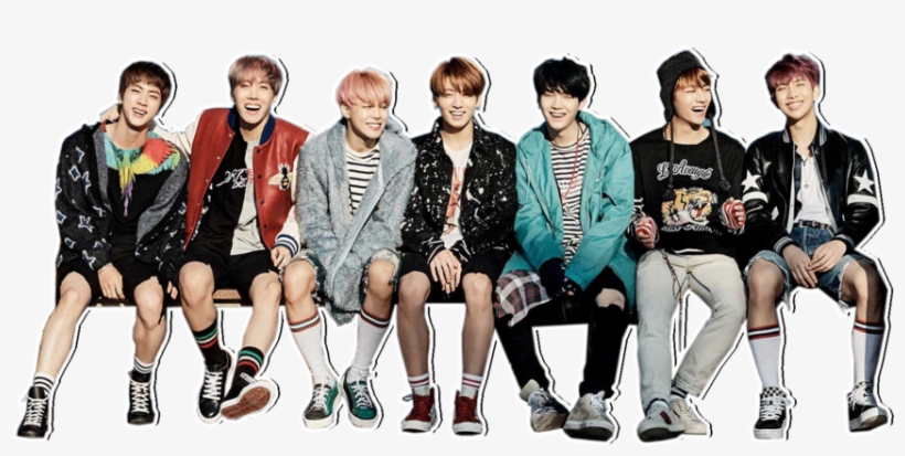 Bts Group Png Bts Bangtan Boys Sweater Wings You Never Walk Alone Free Transparent Png Download Pngkey