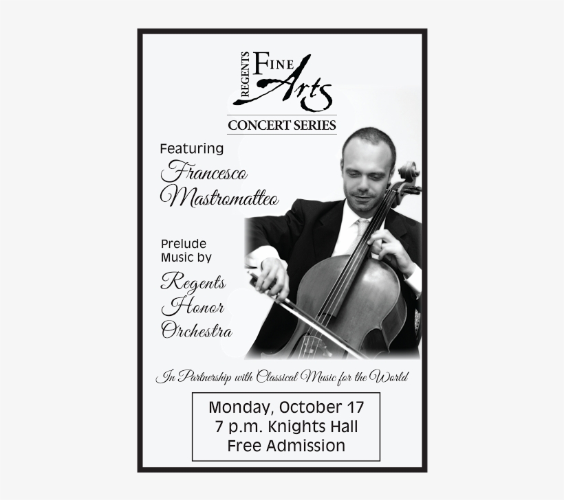 Poster Png Outreach Concert At Regents - Austin, transparent png #204216