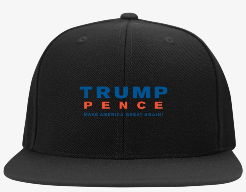 Trump Pence Make America Great Again Snapback Hat Hats - Just Badass Flat Bill Twill Flexfit Cap, transparent png #204261